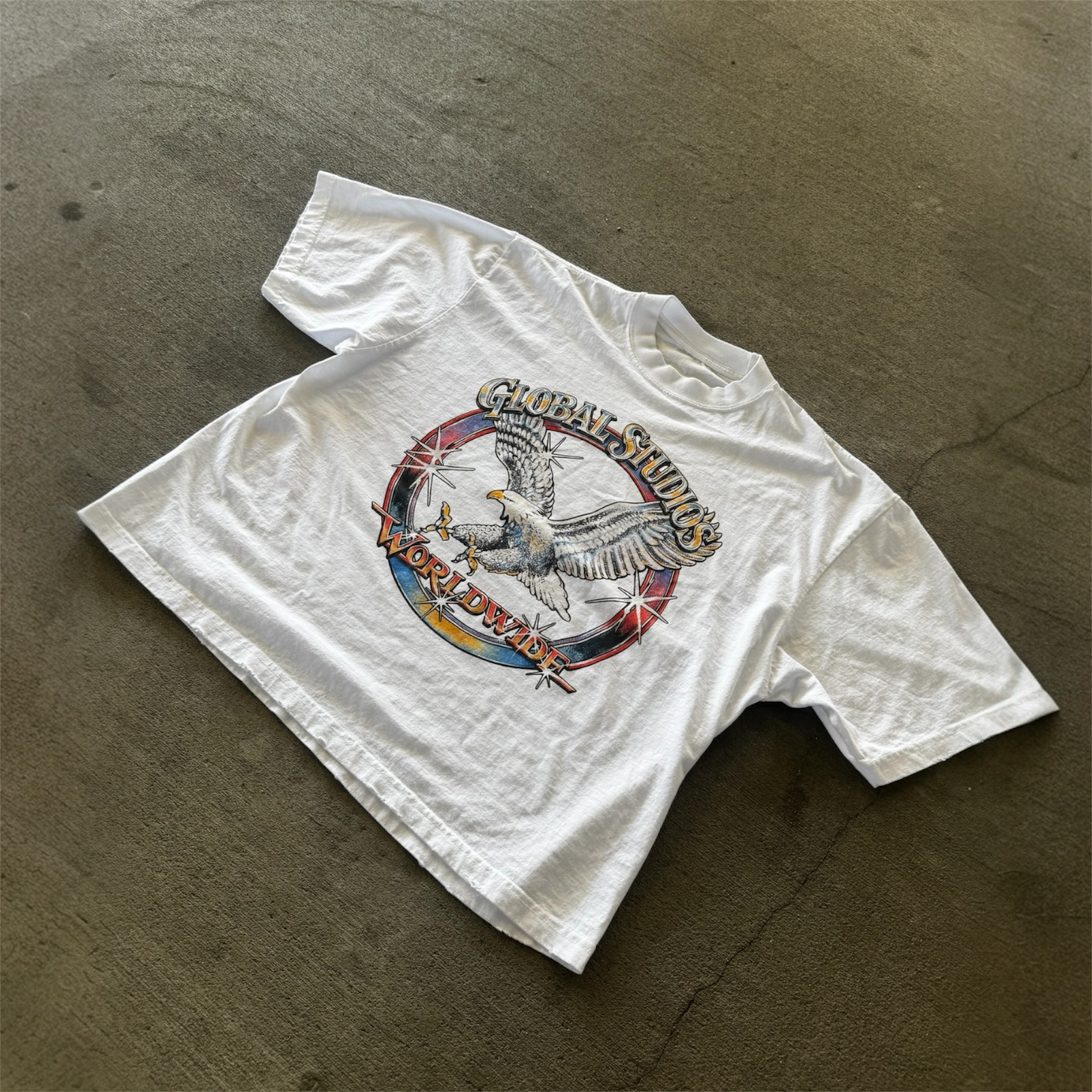 Short Sleeve Eagle Orbits Tee